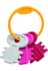 Clefs en couleurs rose