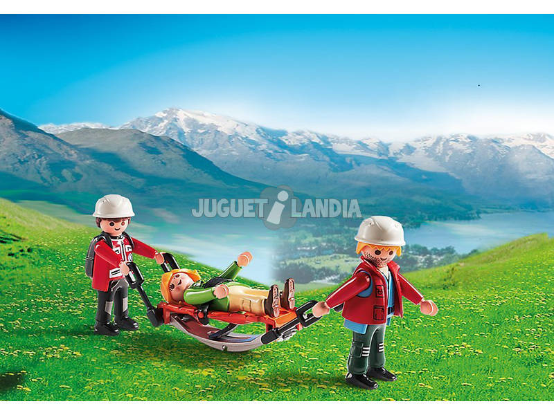 Playmobil Equipo Rescate de Montaña