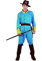 Disfraz Capitan Confederado Hombre Talla XL