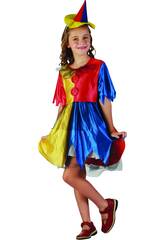 Kostüm Clown Botones Mädchen Größe M