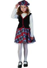 Maschera Scozzese Bambina Taglia M
