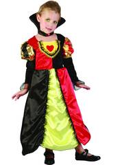 Maschera Regina di Cuori Bebè Taglia M