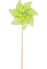 Moinho de Vento Verde 72 cm.