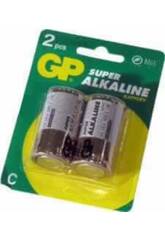 Blister 2 Batterien R14/C Alcalinas G.P