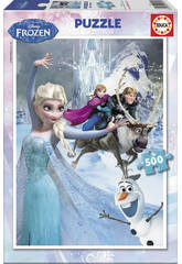 Puzzle 500 Frozen Educa 16267