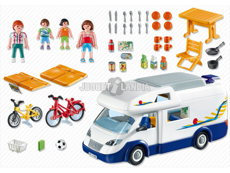 Playmobil caravana familiar
