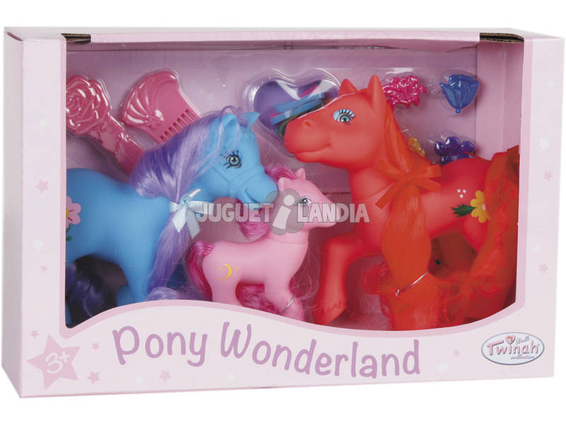 Familia de Caballos Pony Wonderland