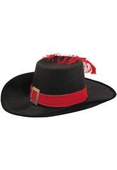 Chapeau Mousquetaire Velour pour Enfant