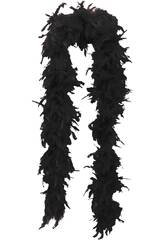 Pluma Marab� 75 - 80 Grs Negra 180 Cm
