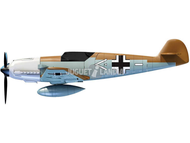 Schnellbau Flugzeug Messerschmitt 109e Wüste