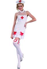 Kostüm Krankenschwester Schleifchen Frau Größe XL