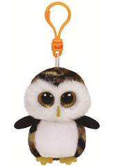 Peluche Porte clefs Hibou Camouflage 10 cm