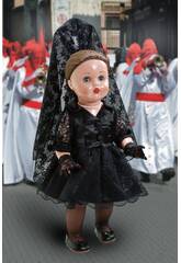 Mariquita Pérez Coiffe de Mantille