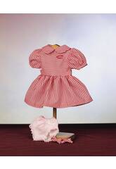 Robe à rayures Rouges et Blanches