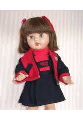 Conjunto Pichi Marino con Chaqueta Roja