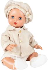 Juanin Prez Baby Mantel und Beige Beret