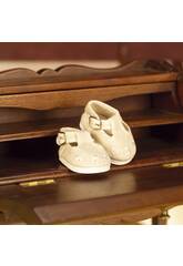 Chaussures en toile beige