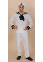 D�guisement Marin Blanc Homme Taille XL