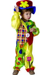 Clownskostüm für Babys in Größe M