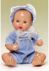 Mini Juanin Baby Baby Organdy Haube Hellblau Marienkfer MJB05003