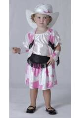 Déguisement Cow-boy Blanc Bébé Taille M