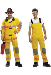 Fantasia Homem S Bombeiro Amarelo 