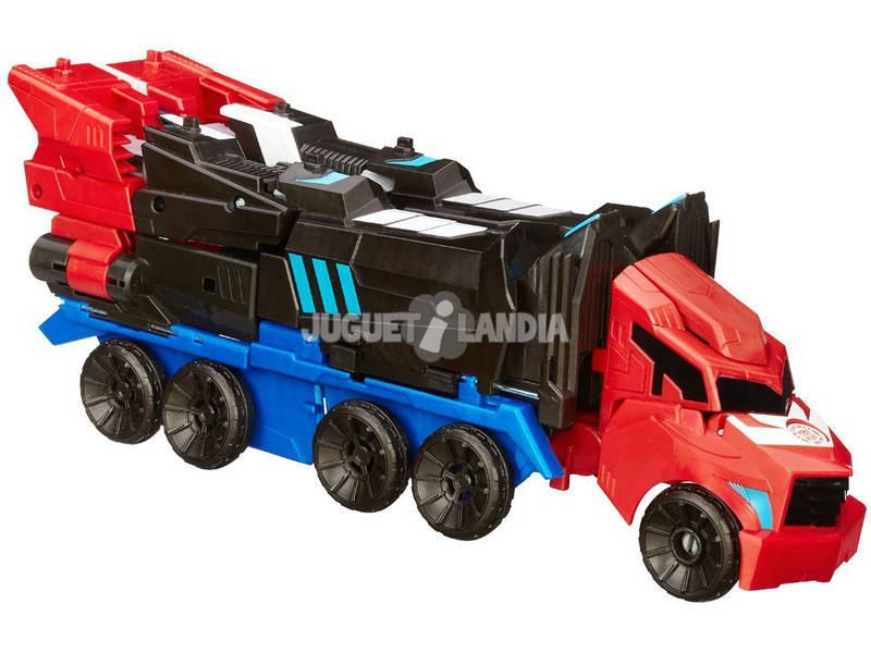 Transformers Mega Paso Optimus Prime