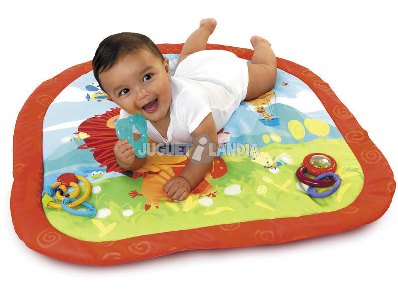 Bright Starts- 2-In-1 Silly Sunburst Activity Gym & Saucer, Multicolore
