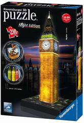 Puzzle 3D Building Big Ben con Luce Ravensburger 12588