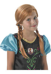 Peluca Frozen Anna Rubies 36172