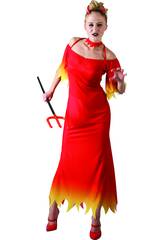 D�guisement d�mon femme robe longue taille XL 