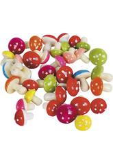 Bolsa Cogumelos 36 Pe�as