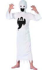 D�guisement Fant�me Blanc Gar�on Taille L