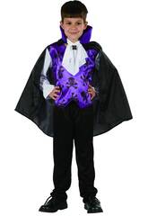 D�guisement Vampire Violet Gar�on Taille L