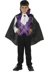 D�guisement Vampire Violet Gar�on Taille XL
