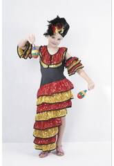 Déguisement de danseuse de rumba taille M