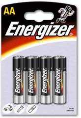 Pack 4 Piles R-6/AA Alcalines Energizer