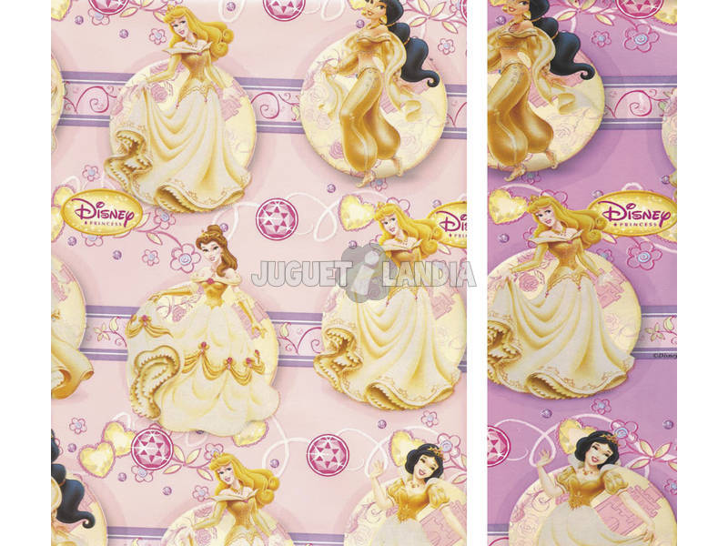 Papel de Embrulho Princesas 200 x 70 cm Montichelvo 30458