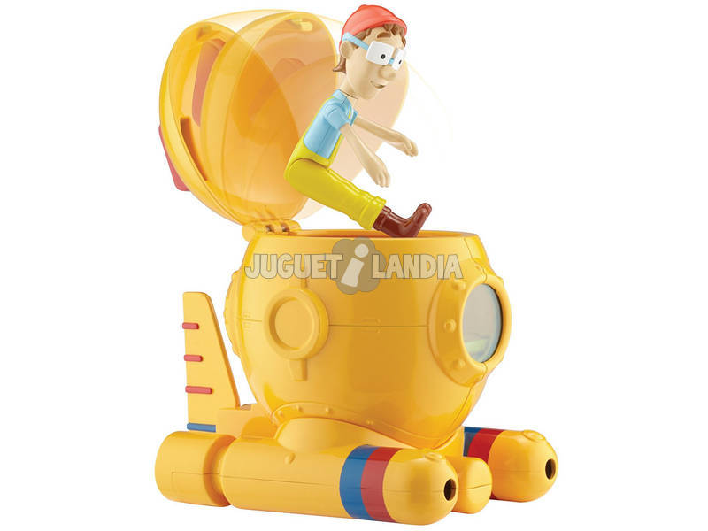 Playset Baño Patrulla Canina Figuras Capitán Turbot y Rocky 11 cm Bizak 61926630