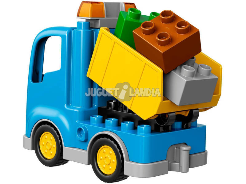 Lego Duplo LKW und Bagger mit Kette 10812