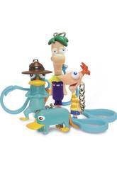 Phineas et Ferb Figurines À Accrocher Famosa 700008284