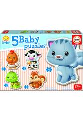 Baby Puzzle Tiere Educa 13473