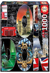 Puzzle 1000 Collage de Londres Educa 16786