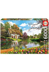 Puzzle 6000 Primavera en el Lago