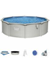 Piscina Hydrium Dep. Areia 457x122 Cm Bestway 56384