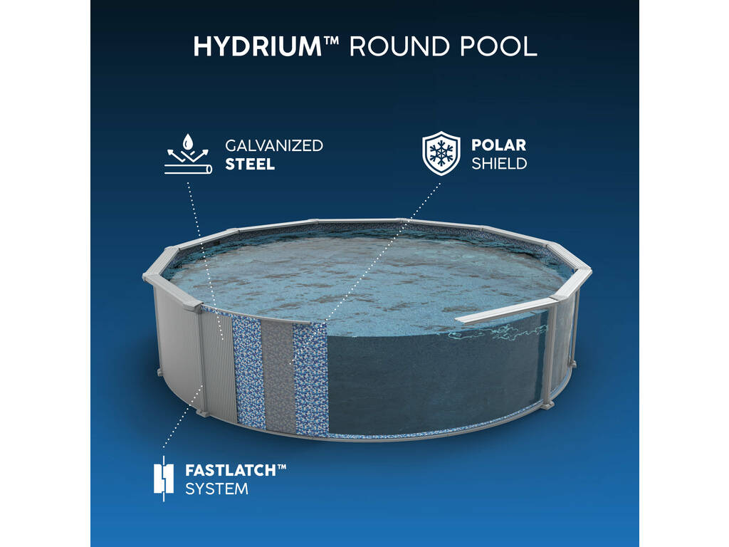 Piscine Hors Sol Hydrium 300 x 120 cm Bestway 56566