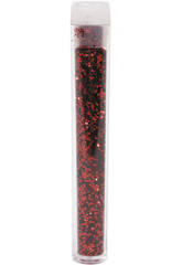 Tube Paillettes 3 gr. Couleur Rouge