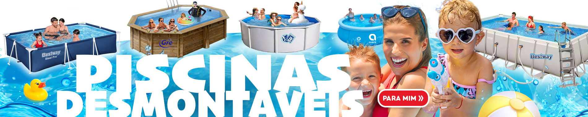 Piscinas desmontáveis