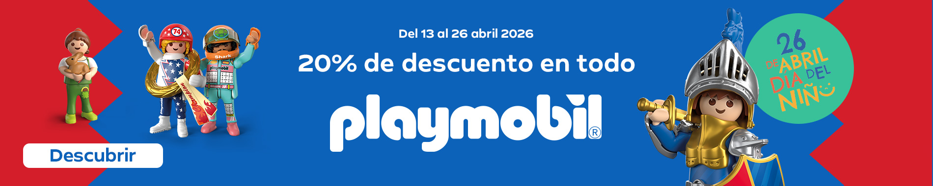 Playmobil con descuento directo
