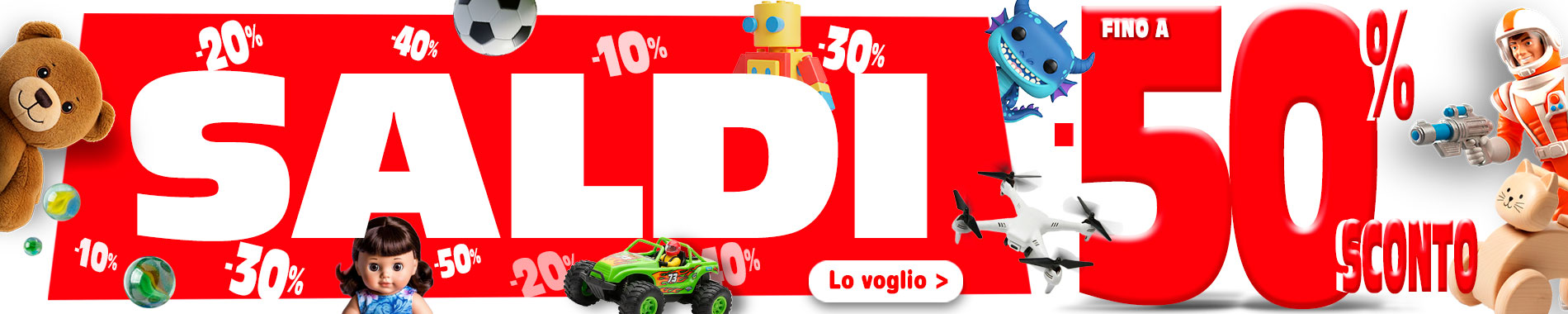 Sconti negli articoli selezionati